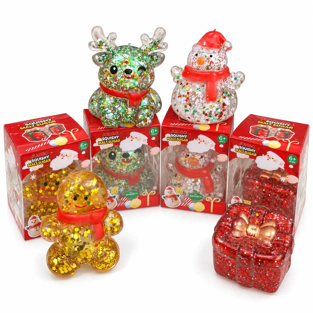 CHRISTMAS GLITTER SQUISHY
