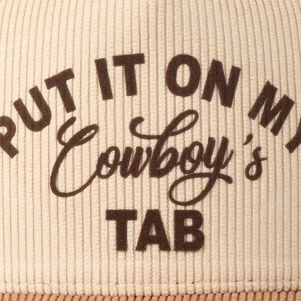 Cowboy's Tab Cord Hat