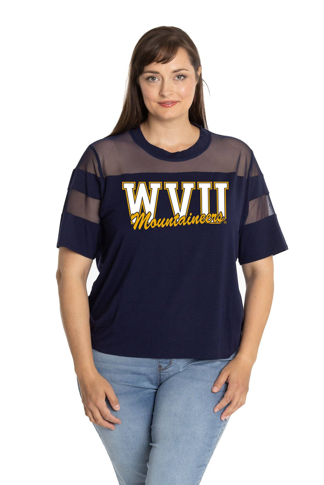 WVU JERSEY TEE