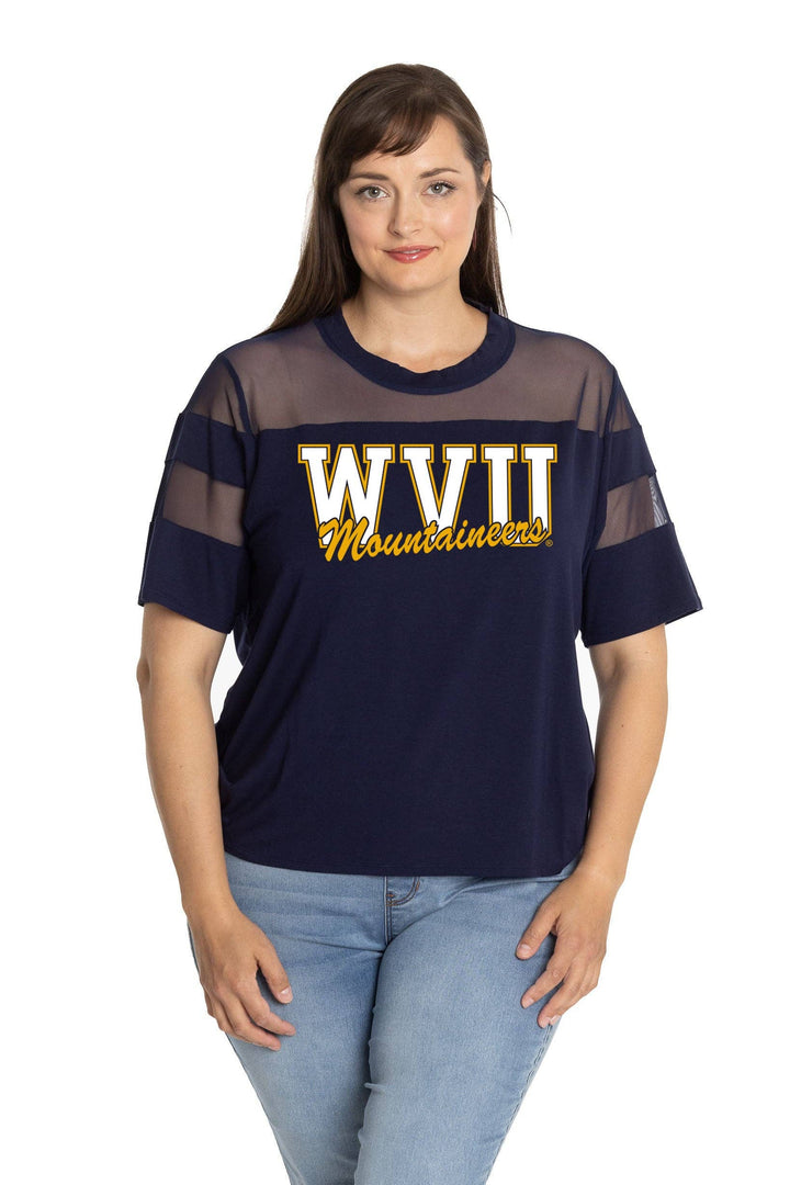 WVU JERSEY TEE