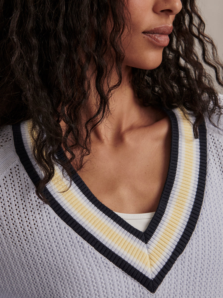MAURICE V-NECK KNIT SWEATER