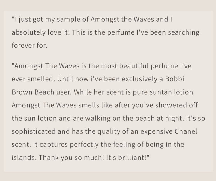 Amongst The Waves Organic Eau de Parfum Spray