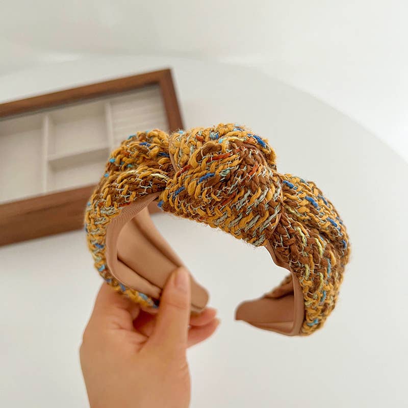 Tweed Knot Headband