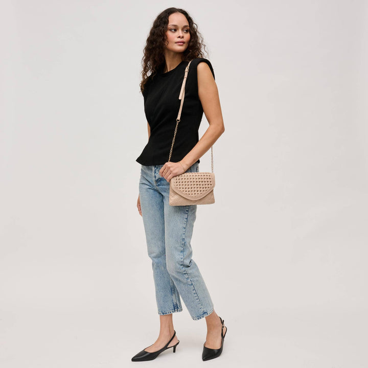 EMMA WOVEN CROSSBODY