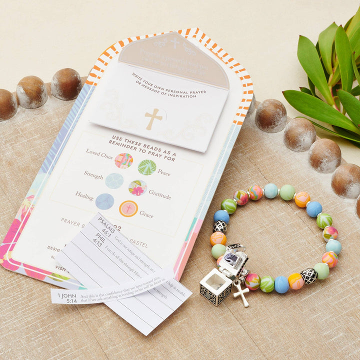 Multi-Pastel Prayer Bracelet