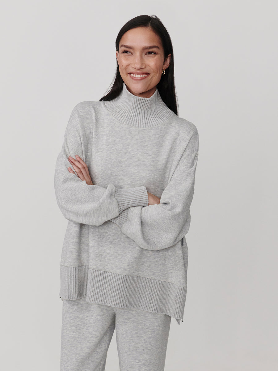 BARKER HIGH NECK SWEAT