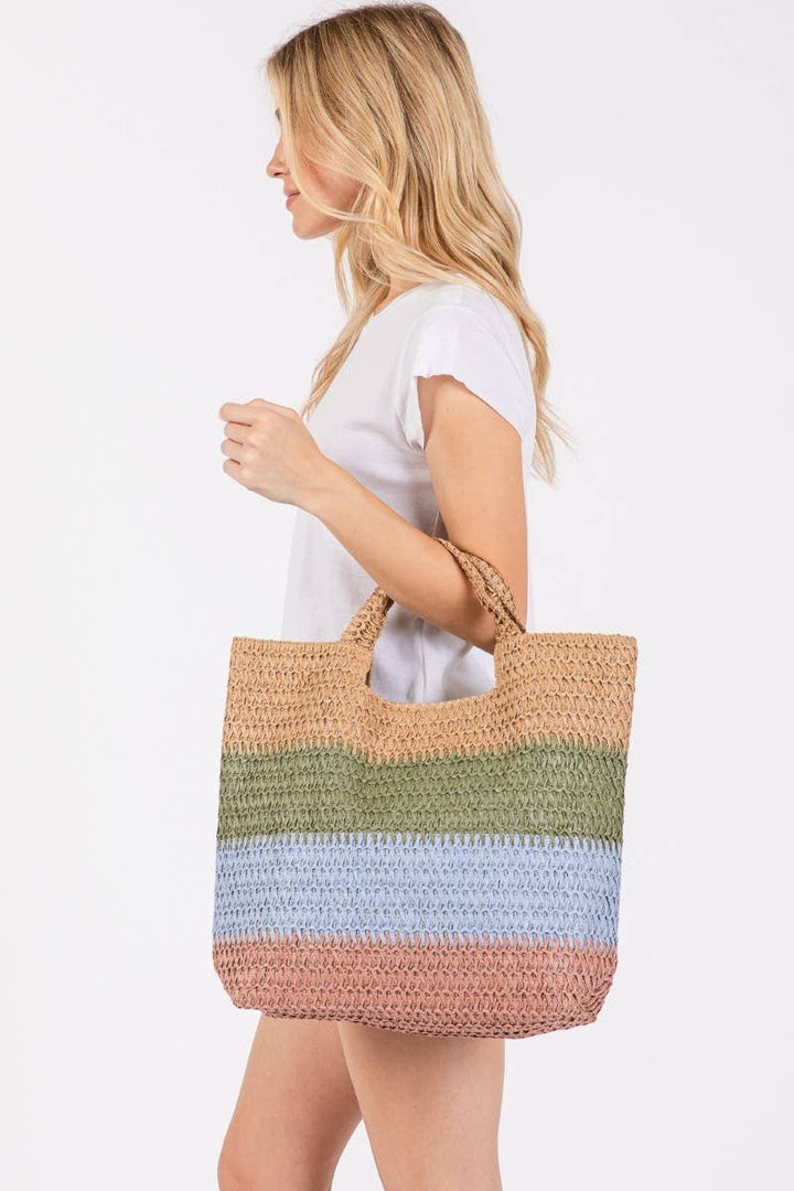 Aruba Stripe Tote Bag