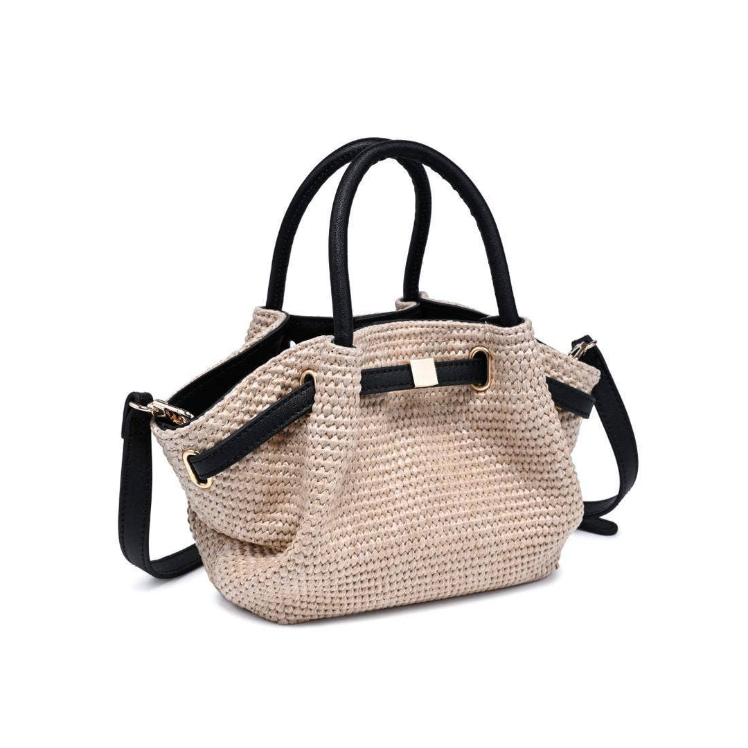 SELENA STRAW CROSSBODY
