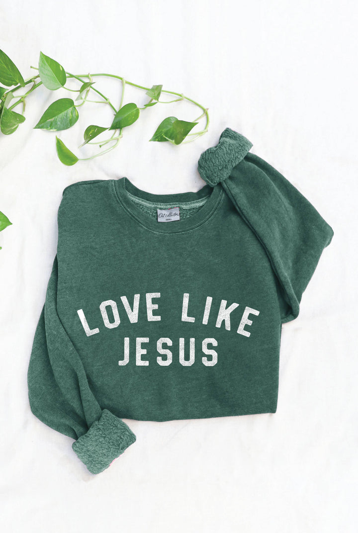 LOVE LIKE JESUS MINERAL SWEATSHIRT