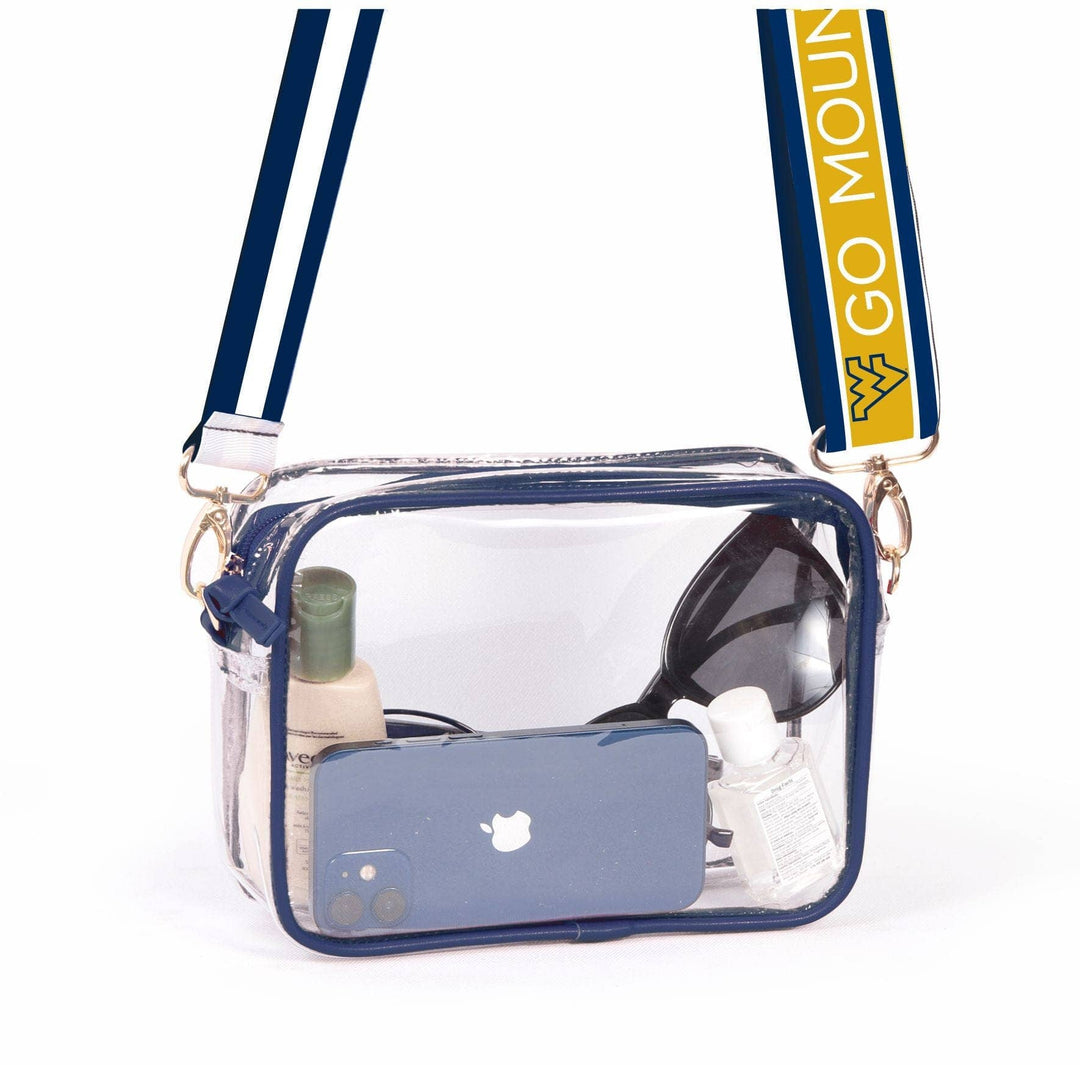 BRIDGET CLEAR PURSE  - WV STRAP