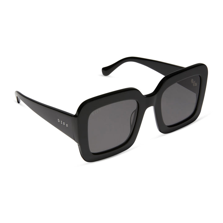 CHARISE SUNGLASSES | BLACK POLARIZED