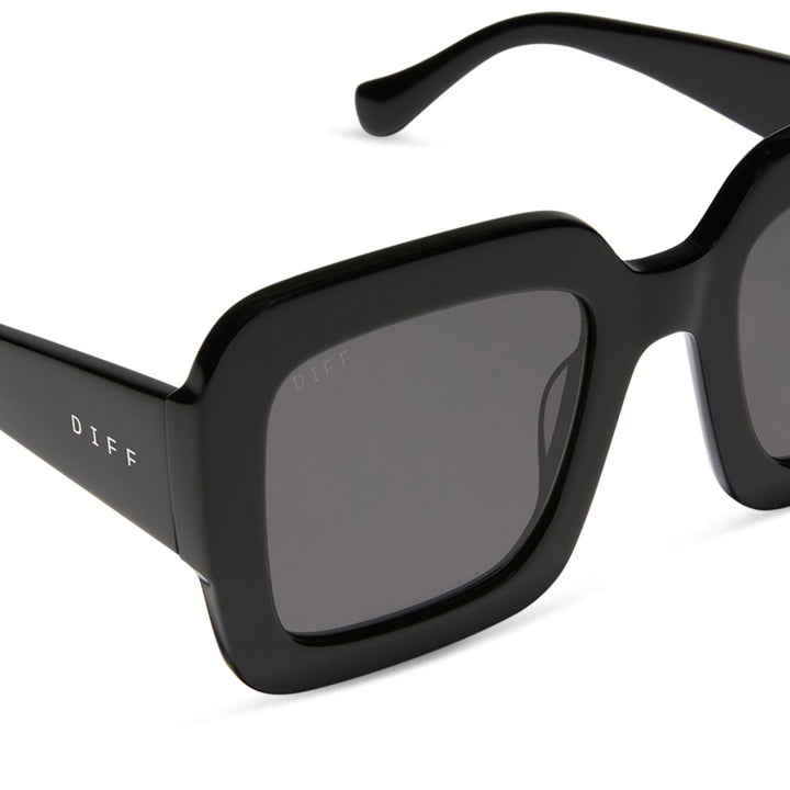 CHARISE SUNGLASSES | BLACK POLARIZED