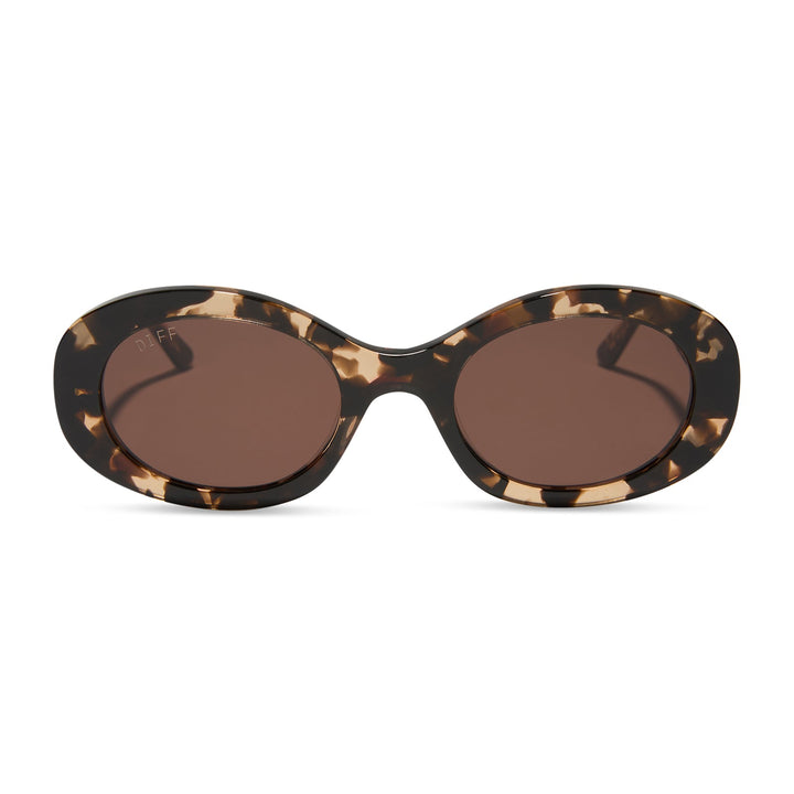 LAINEY OVAL SUNGLASSES