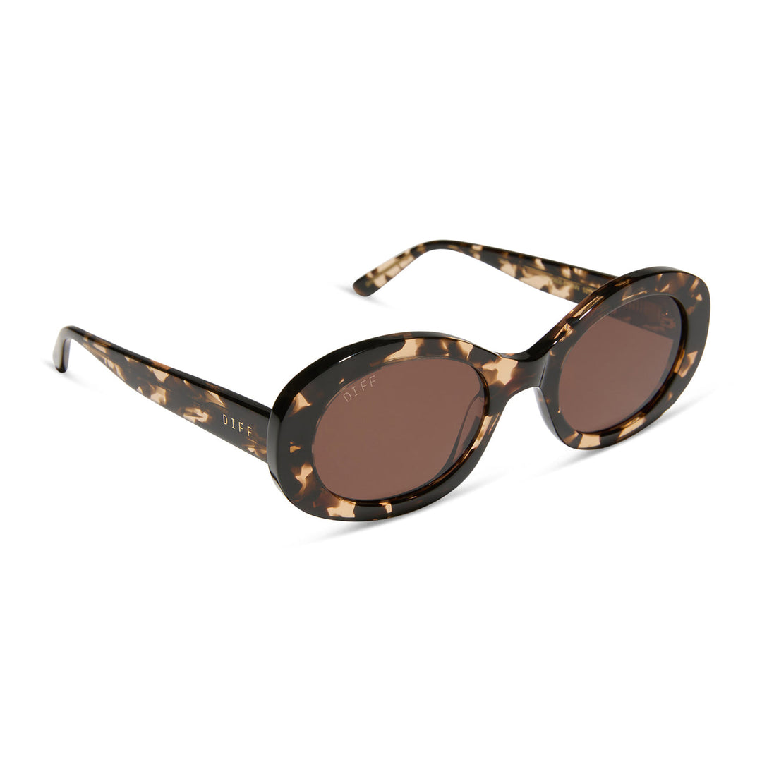 LAINEY OVAL SUNGLASSES