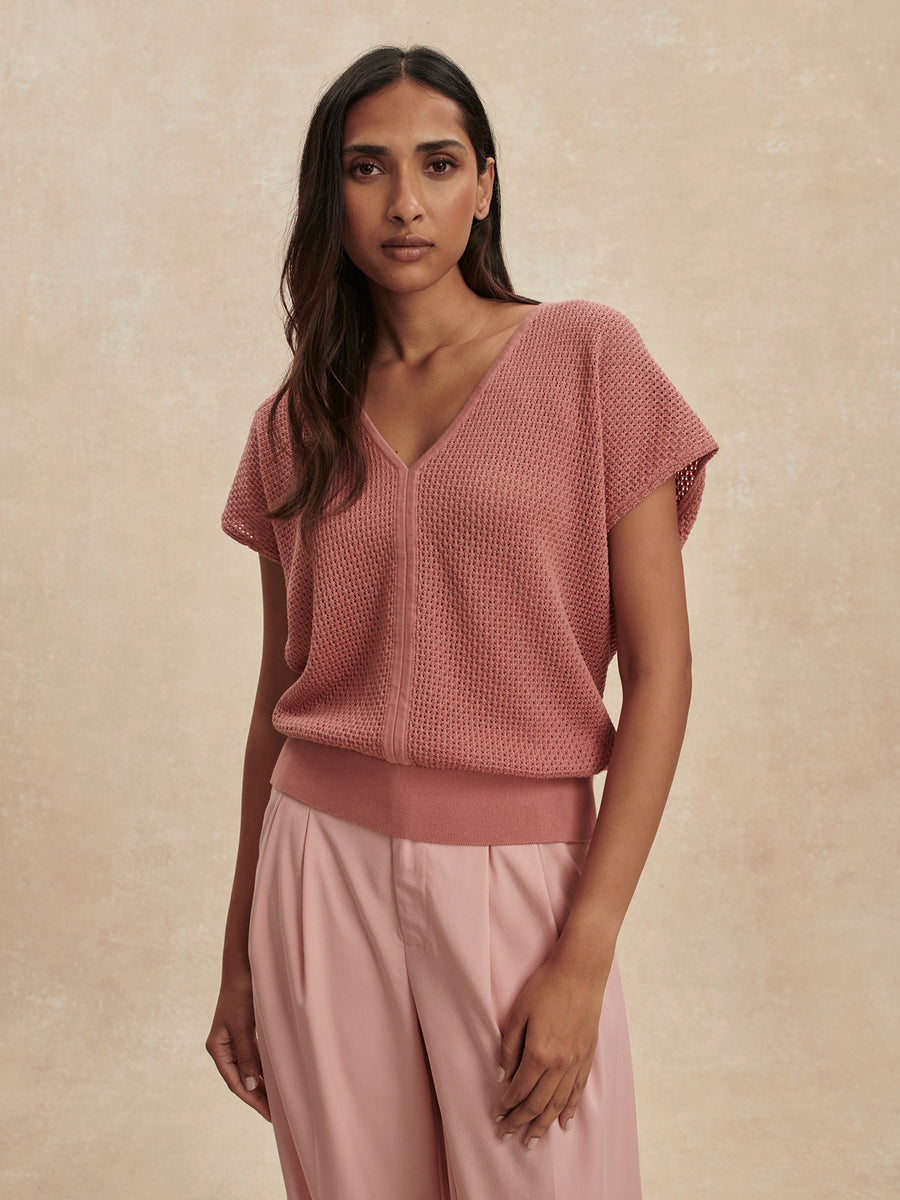 ASHFORD KNIT TOP