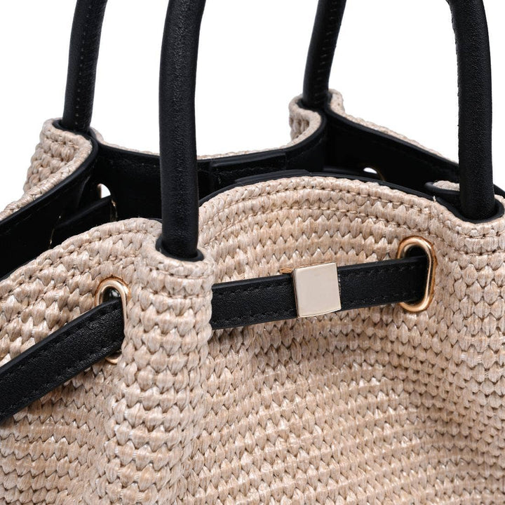 SELENA STRAW CROSSBODY