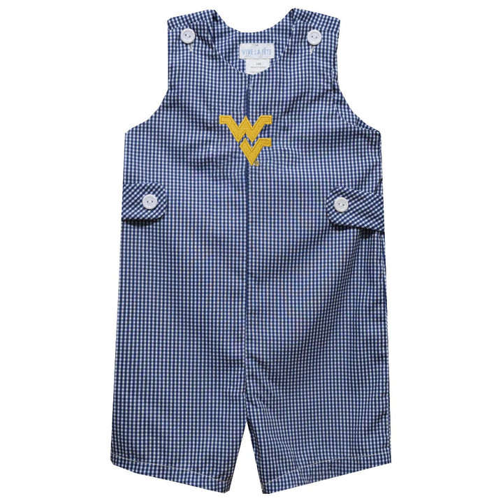 West Virginia Mountaineers Embroidered Navy Boys Jon Jon