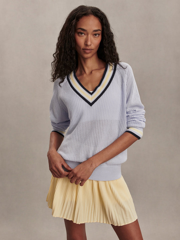 MAURICE V-NECK KNIT SWEATER