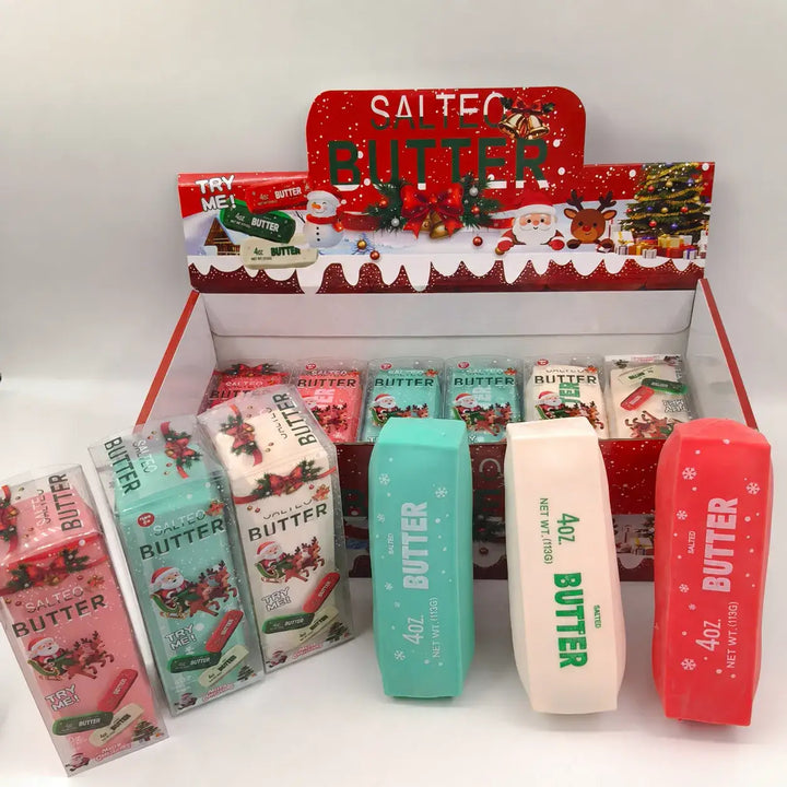 CHRISTMAS CRUNCHY BUTTER SQUISHY