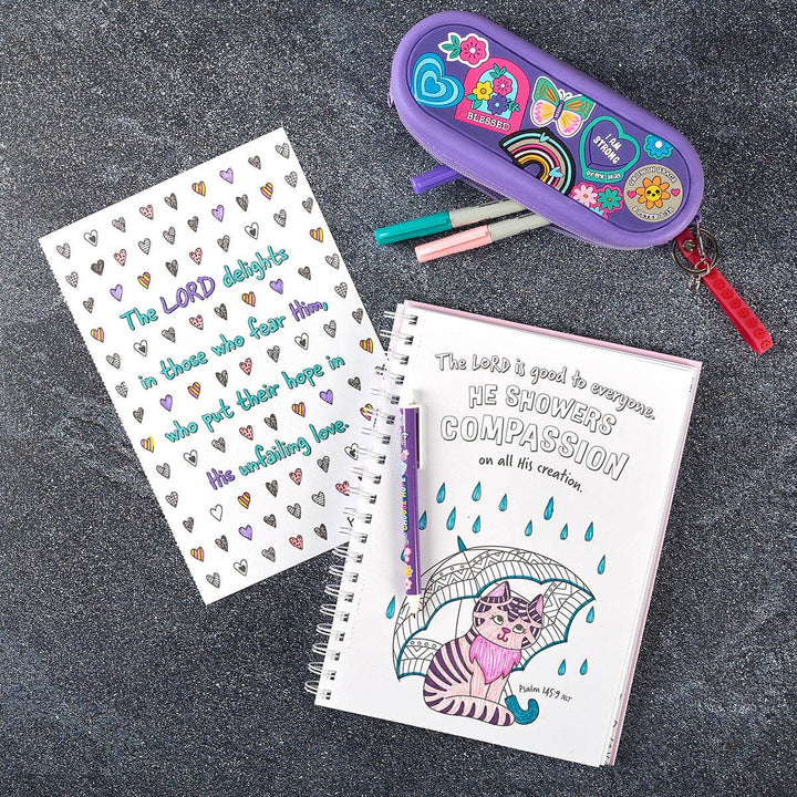 COLORING BOOK: FAVORITE BIBLE VERSES