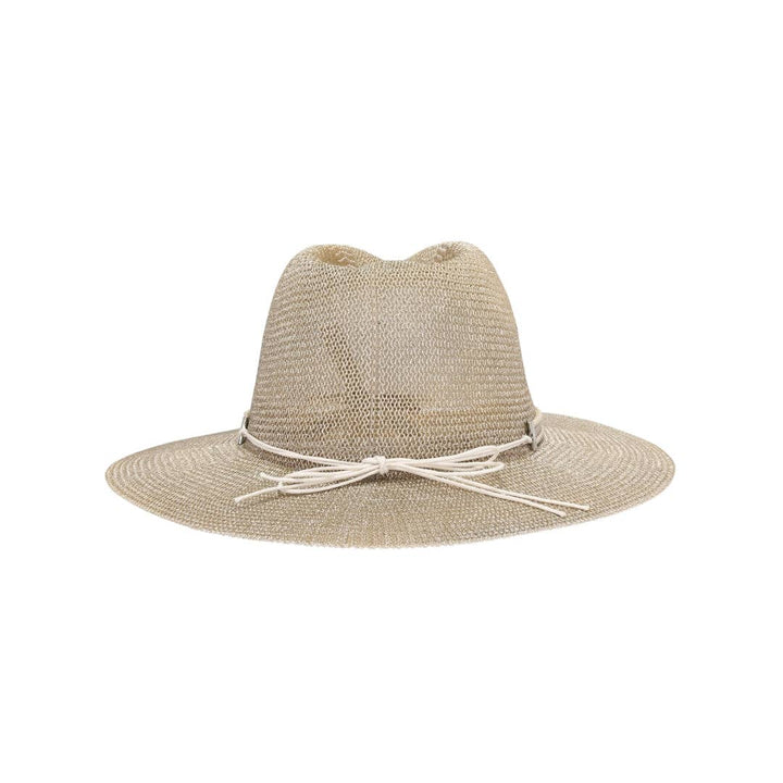 Metallic Panama Sun Hat