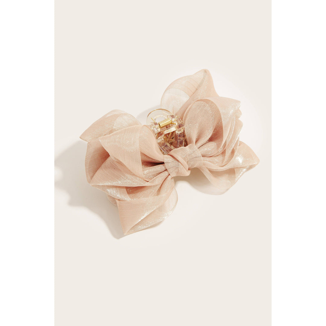 Ribbon Bow Claw Hair Clip
