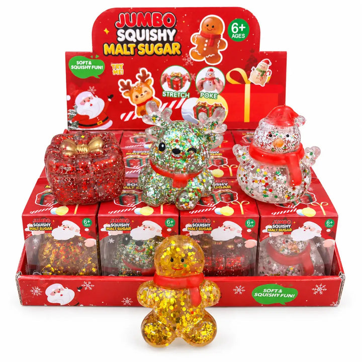 CHRISTMAS GLITTER SQUISHY