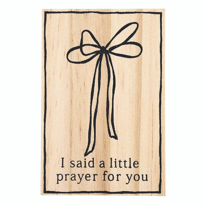 Treasure Box Bow Necklace - I Said a Little Prayer for You
