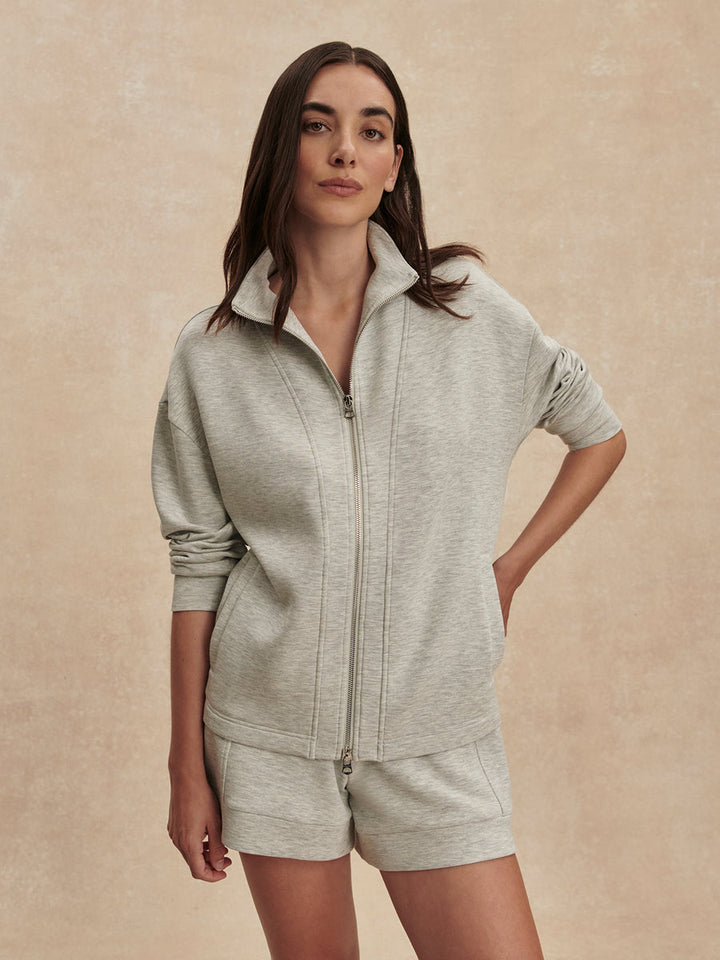 ARLENE ZIP THROUGH SWEAT