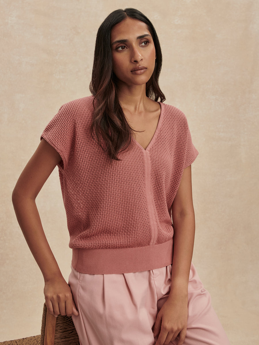 ASHFORD KNIT TOP
