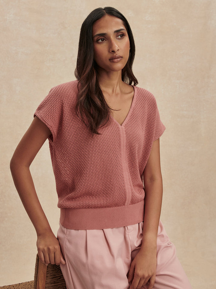 ASHFORD KNIT TOP