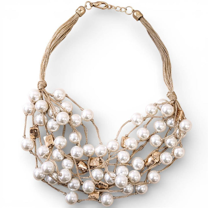 MAISY CHUNKY PEARL NECKLACE