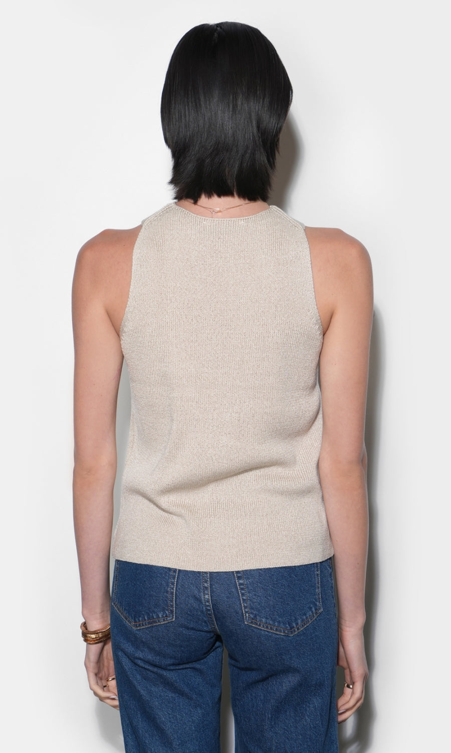 INGRID CROSS FRONT KNIT TOP
