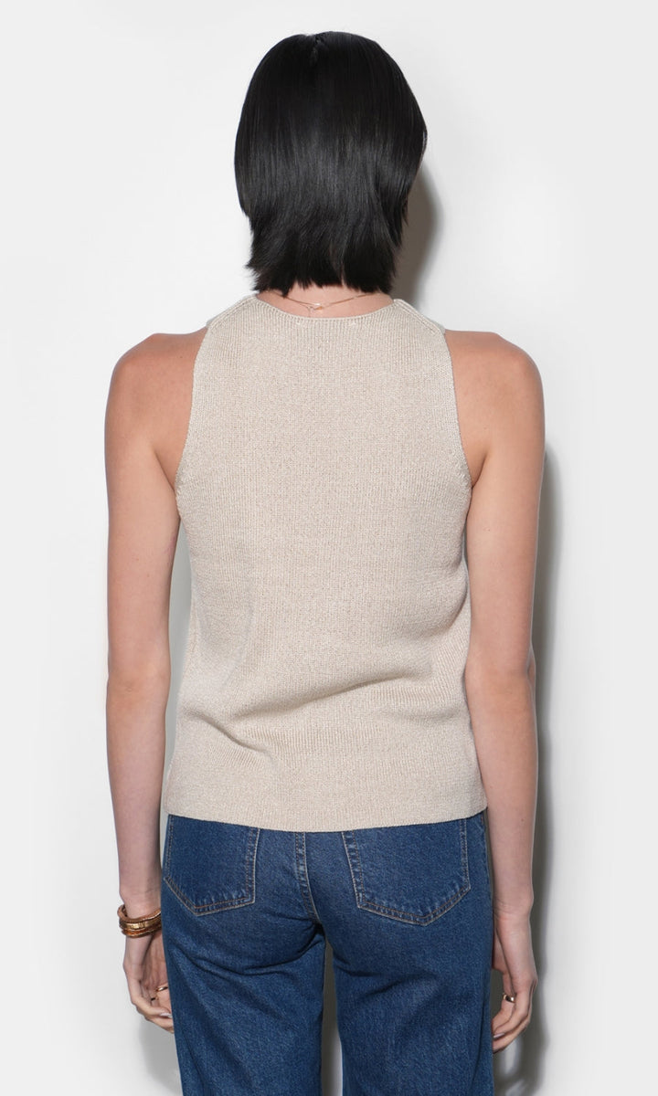 INGRID CROSS FRONT KNIT TOP