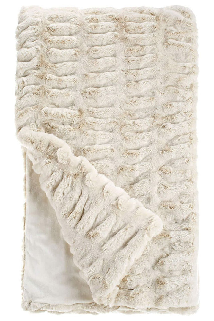 FAUX FUR COUTURE THROW