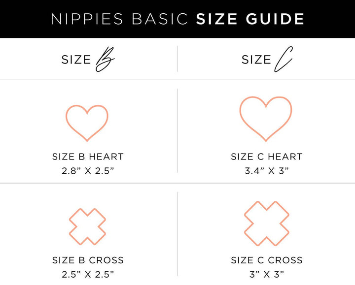 Cross Nipple Covers - Creme