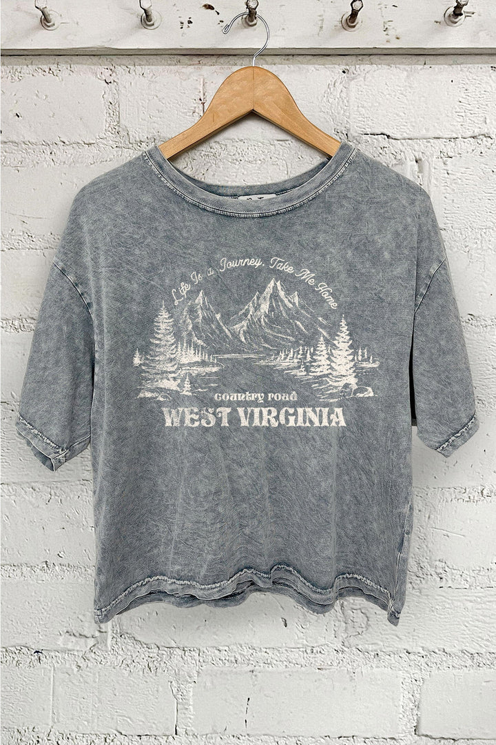 WEST VIRGINIA "LIFE IS A JOURNEY" TEE