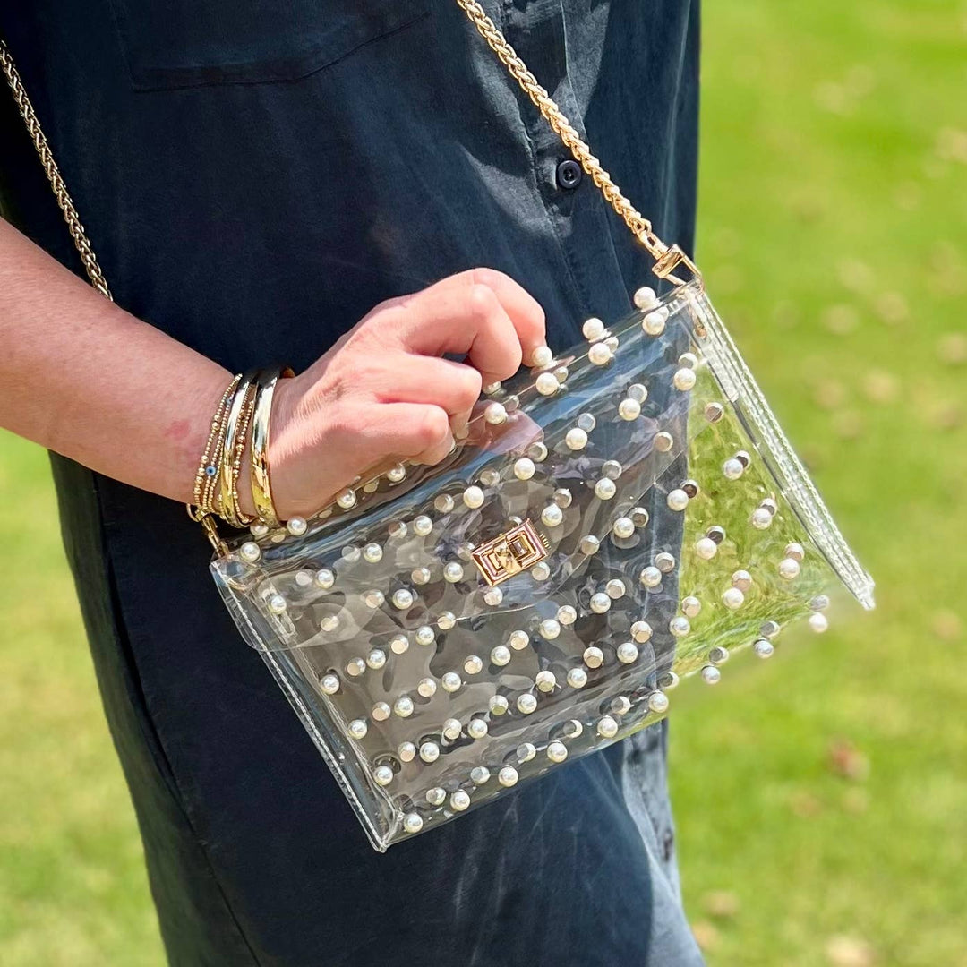 PEARL FAN GIRL PURSE