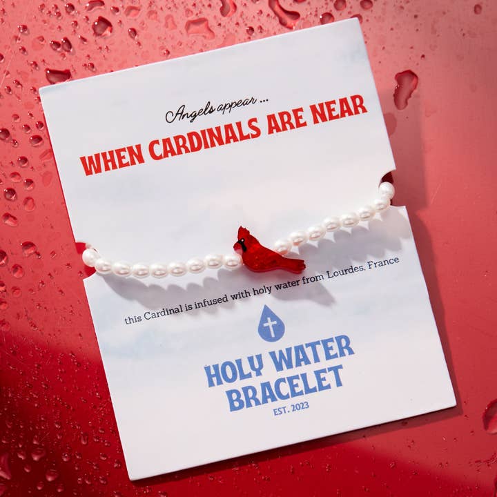 HOLY WATER CARDINAL BRACELET