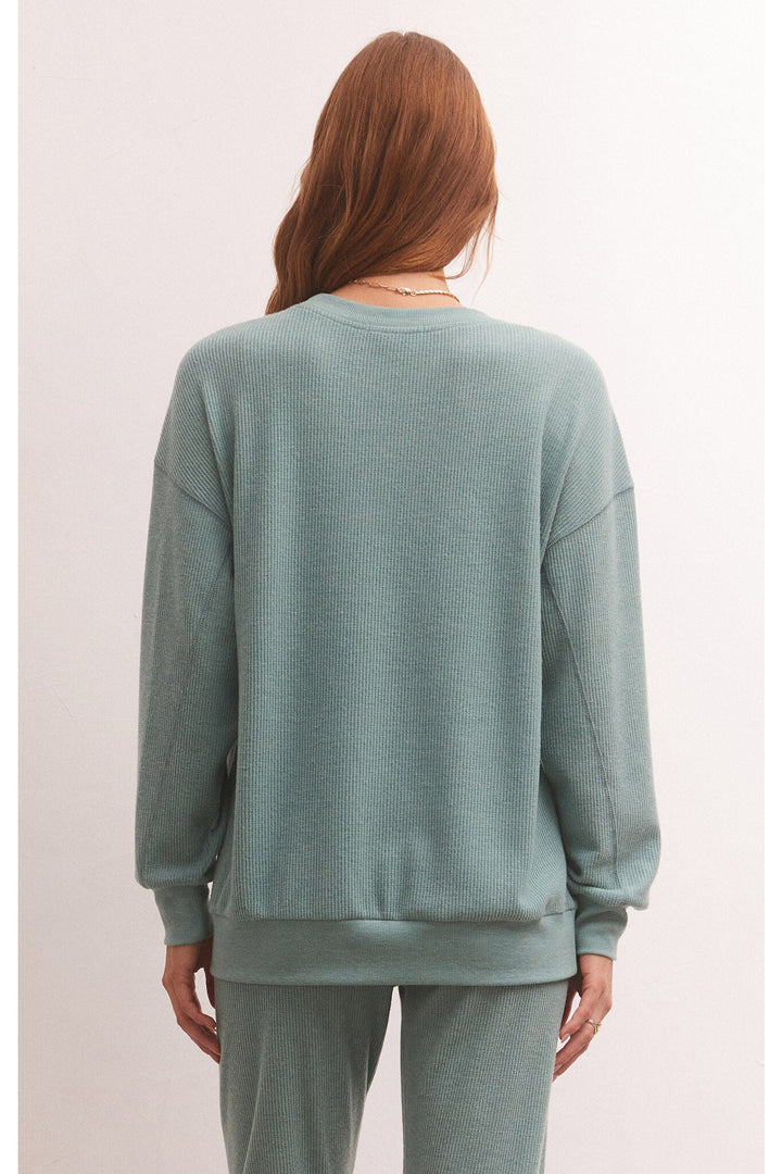 COZY DAYS THERMAL SWEATSHIRT