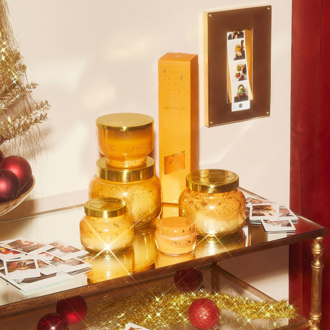 INVERTED GLIMMER CANDLE | PUMPKIN