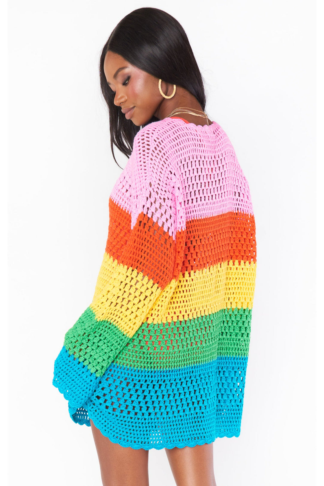 PAULA PULLOVER // BRIGHT STRIPE