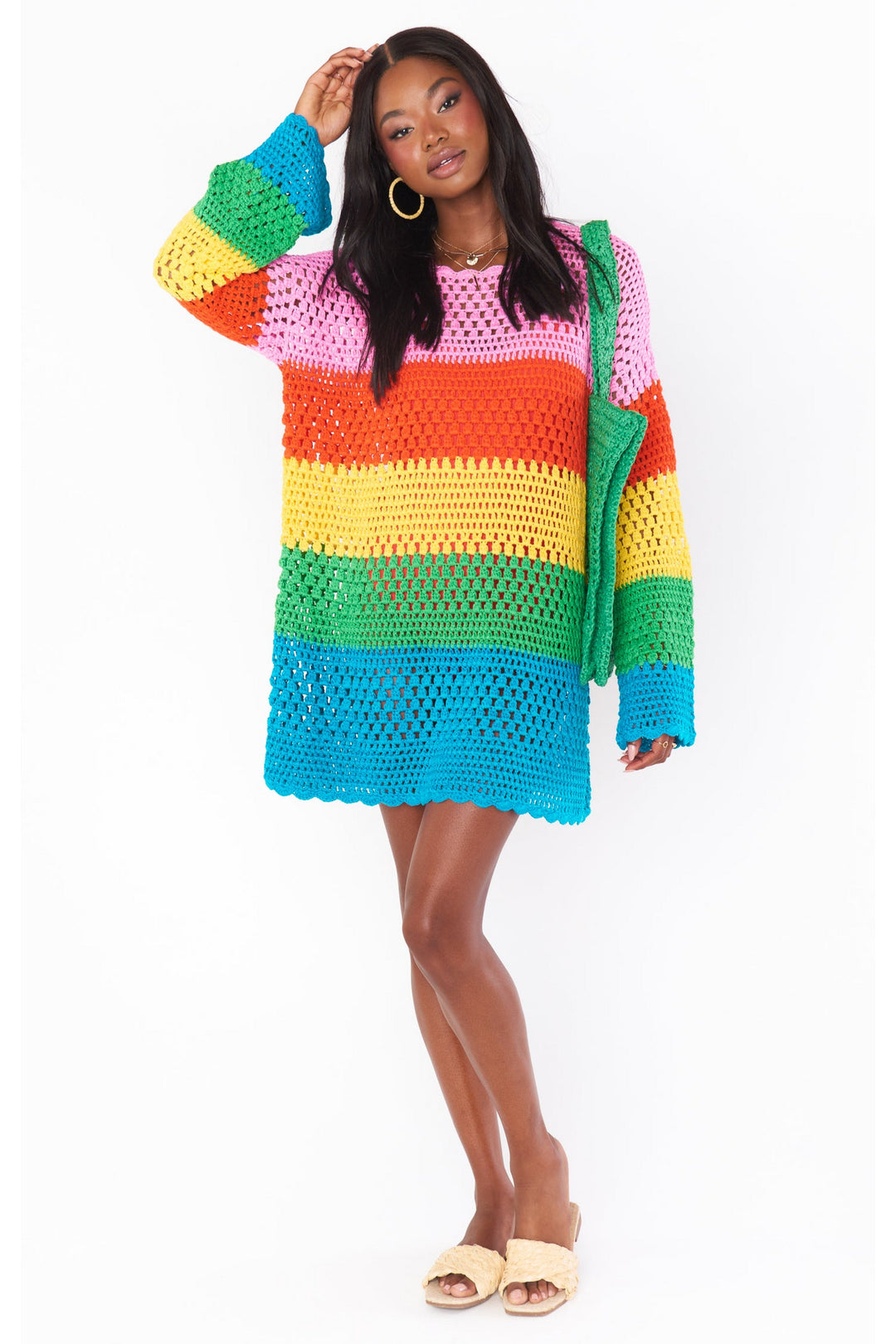 PAULA PULLOVER // BRIGHT STRIPE
