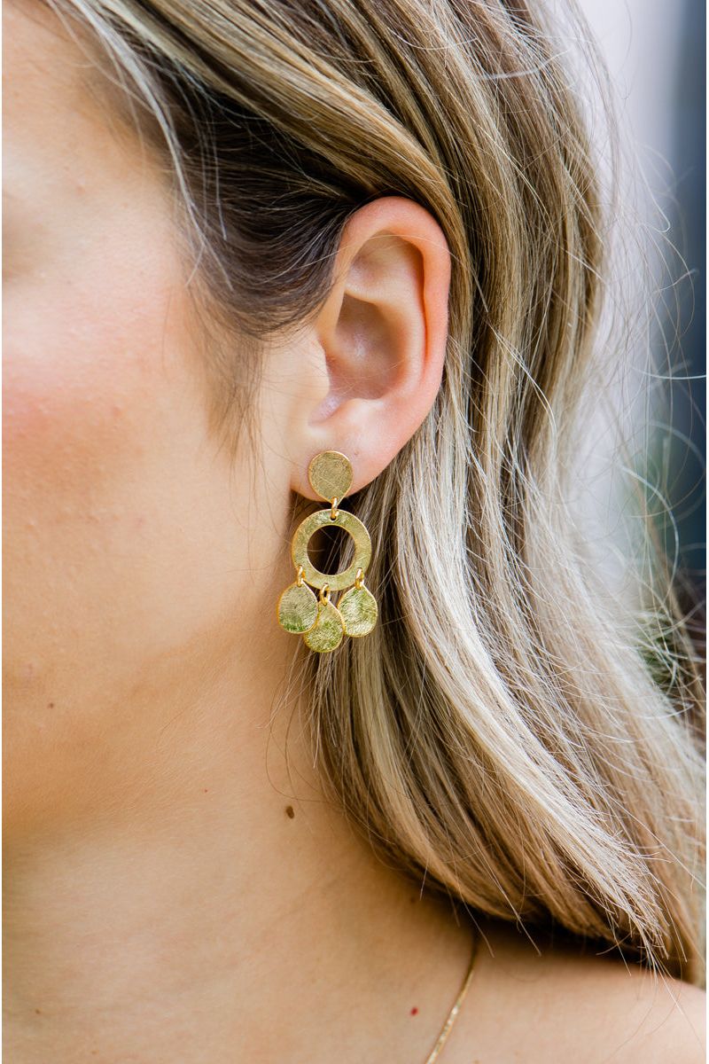 Marcia Moran Matisse Titanium Druzy Earrings