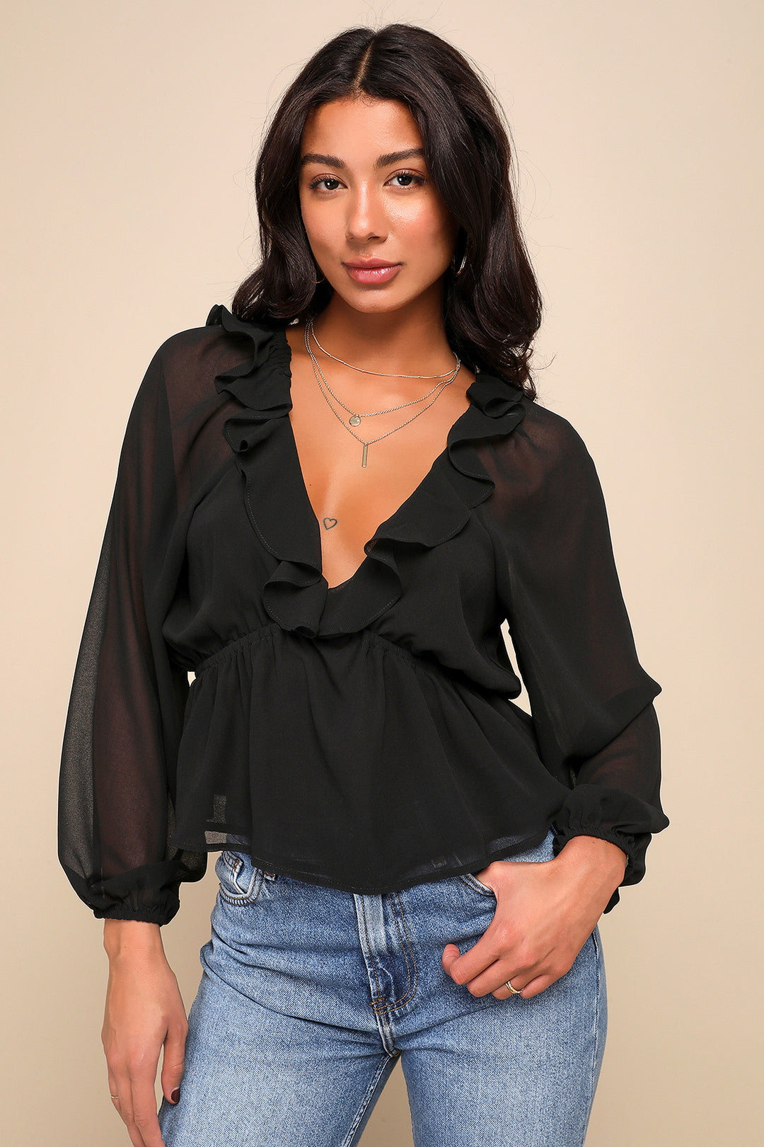 DARLING CHIFFON TOP