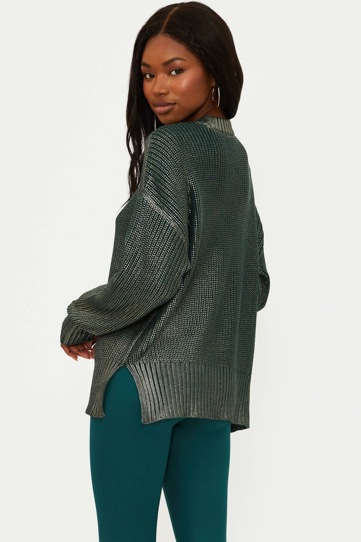 CALLIE SWEATER | PINE SHINE