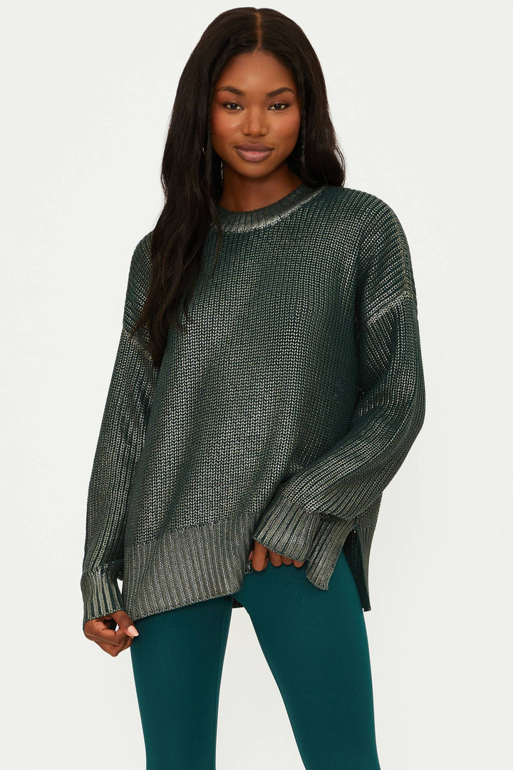 CALLIE SWEATER | PINE SHINE