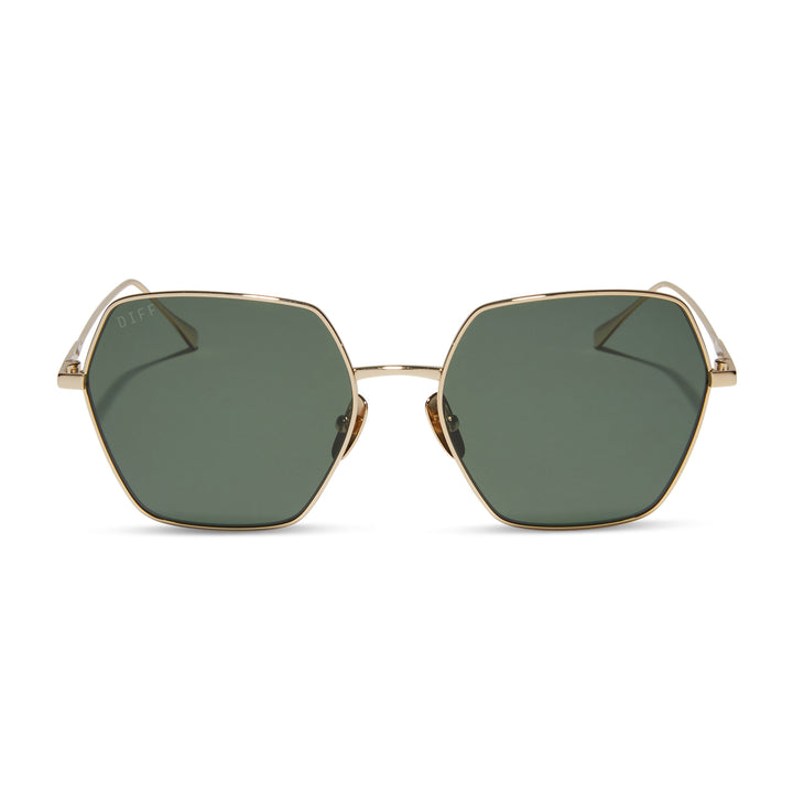 HARLOWE HEXAGON SUNGLASSES