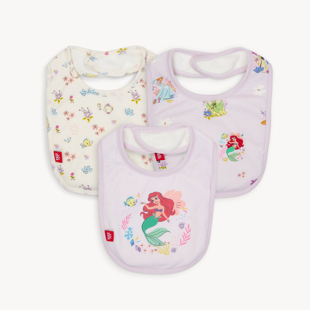 MAGNETIC 3-PACK BIBS | DISNEY PRINCESS