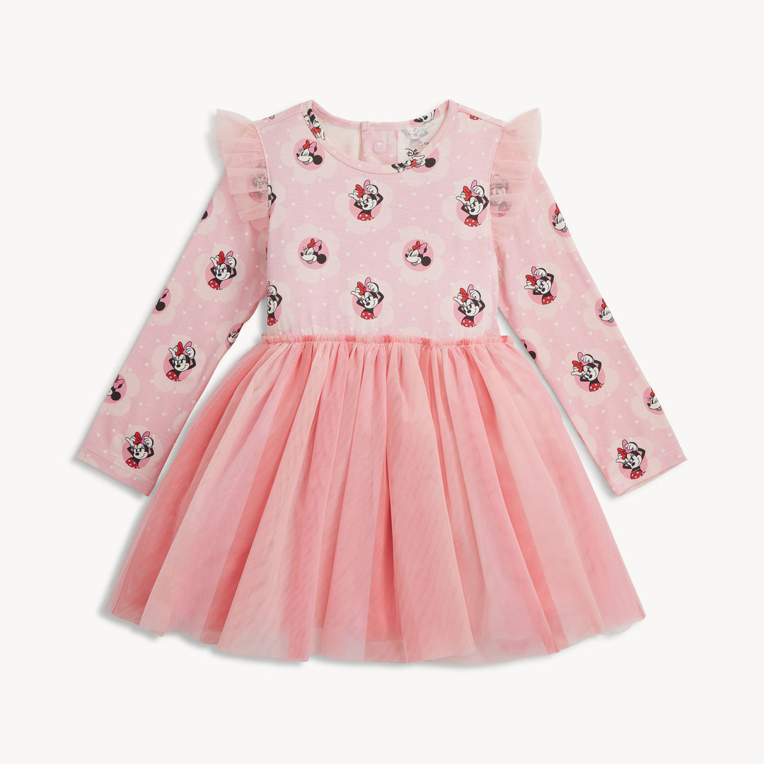 MINNIE GALENTINE RUFFLE TUTU DRESS